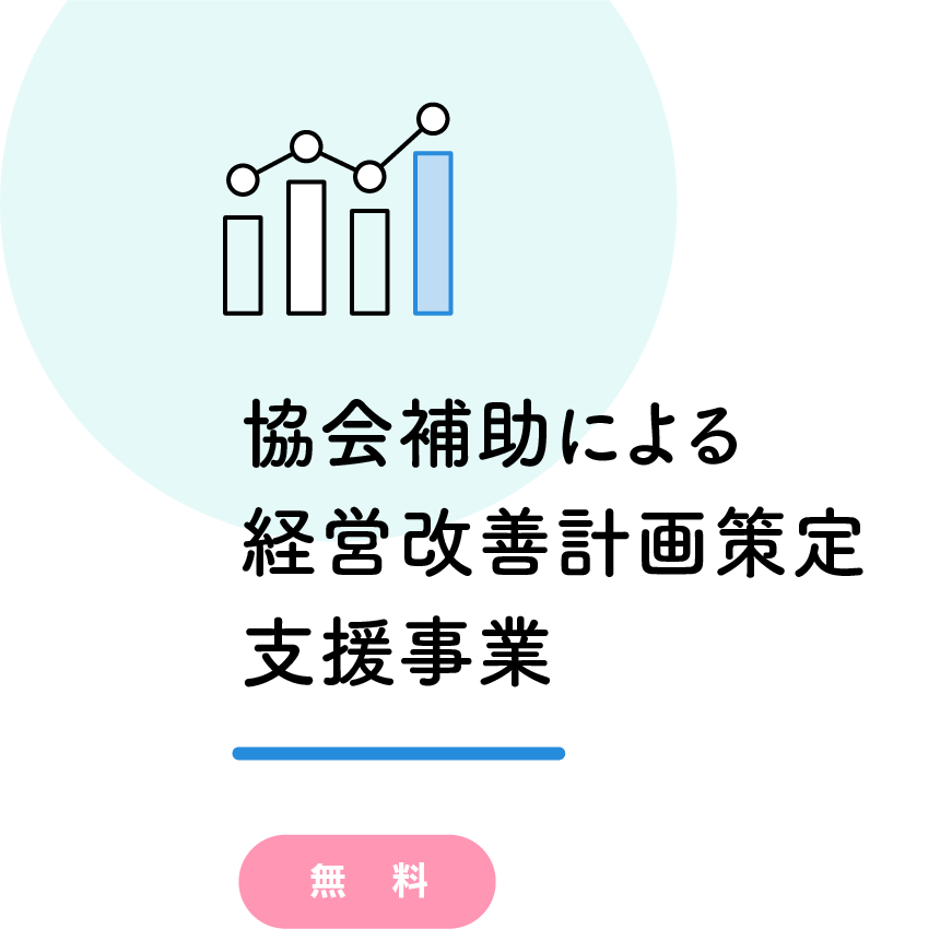 協会補助による経済改善計画策定支援事業